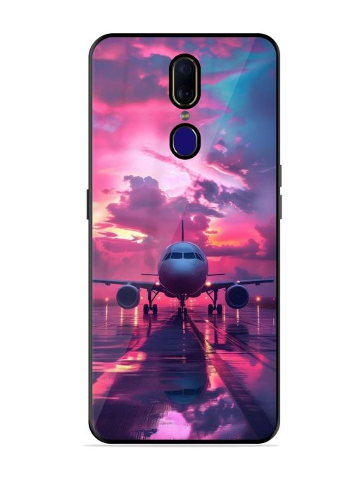 Neon Runway Glossy Soft Edge Case for Oppo F11 Chachhi