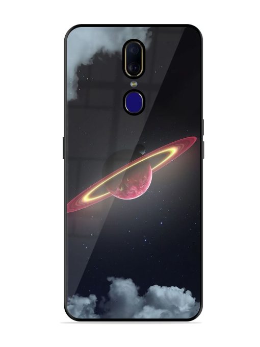 Cosmic Ballet Glossy Soft Edge Case for Oppo F11 Chachhi