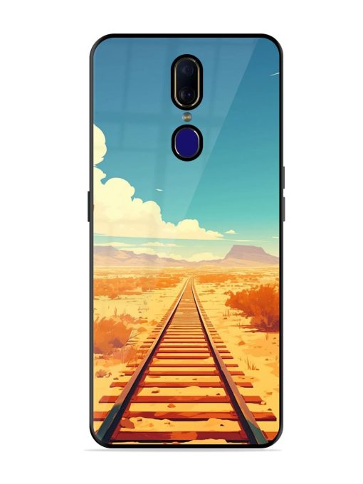 Endless Horizon Glossy Soft Edge Case for Oppo F11 Chachhi