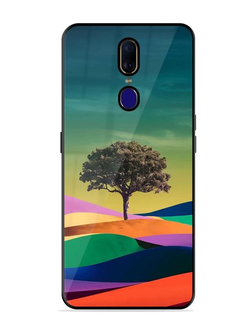 Rainbow'S Lone Sentinel Glossy Soft Edge Case for Oppo F11 Chachhi