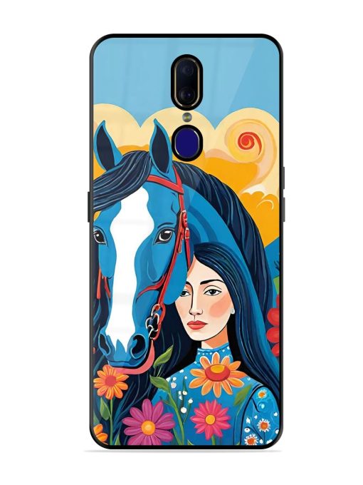 Equine Enchantment Glossy Soft Edge Case for Oppo F11