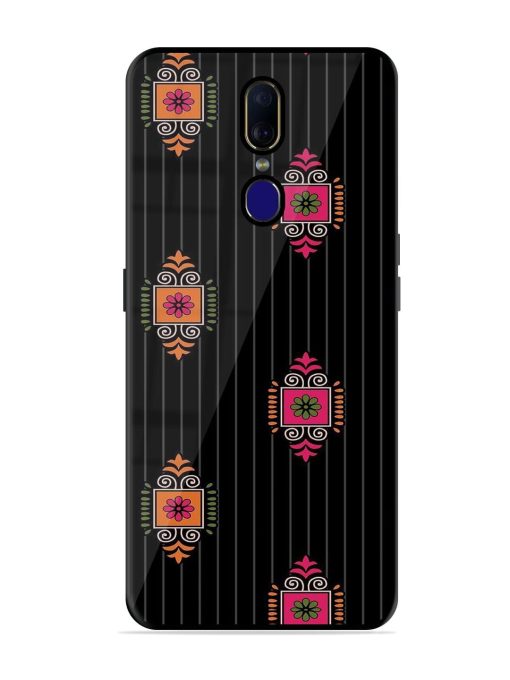 Ornate Elegance Glossy Soft Edge Case for Oppo F11 Chachhi