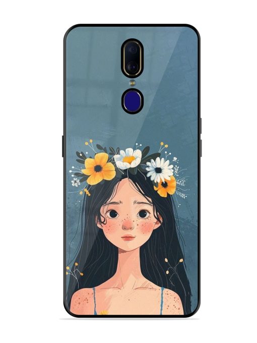 Gurl Art Glossy Soft Edge Case for Oppo F11 Chachhi