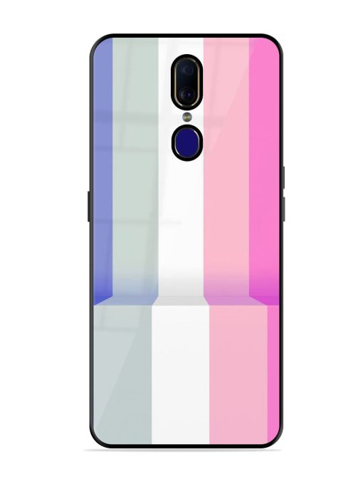 Pastel Palette Glossy Soft Edge Case for Oppo F11 Chachhi