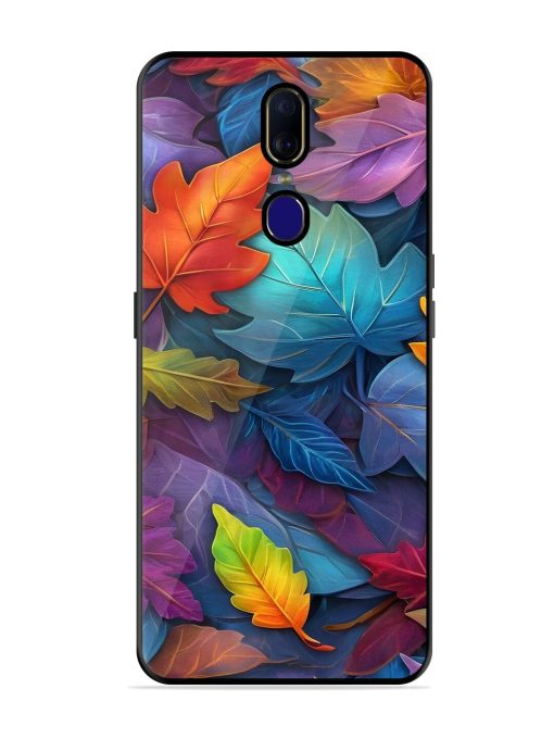 Autumn'S Embrace Glossy Soft Edge Case for Oppo F11 Chachhi