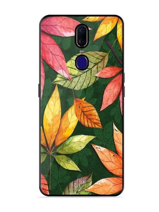 Autumn'S Embrace Glossy Soft Edge Case for Oppo F11 Chachhi