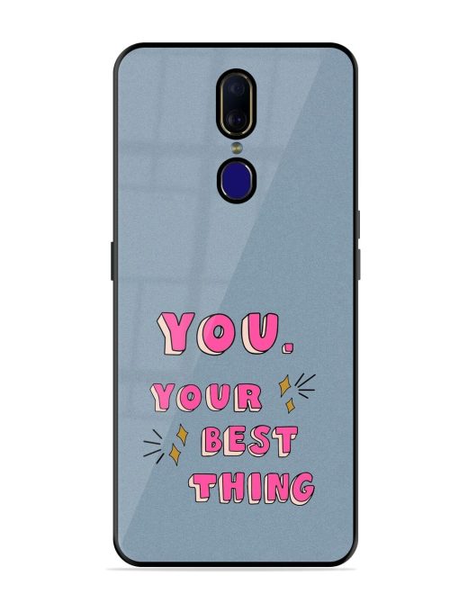 Self-Love Sparkles Glossy Soft Edge Case for Oppo F11 Chachhi