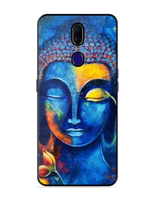 Enlightened Serenity Glossy Soft Edge Case for Oppo F11 Chachhi