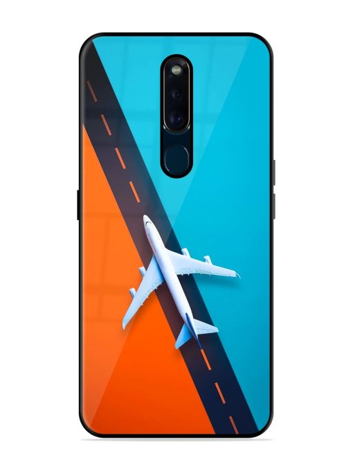 Skyward Bound Glossy Soft Edge Case for Oppo F11 Pro Chachhi