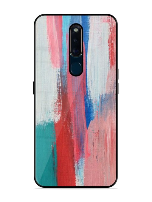 Colorful Chaos Glossy Soft Edge Case for Oppo F11 Pro Chachhi