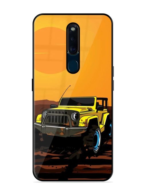 Sunset Cruise Glossy Soft Edge Case for Oppo F11 Pro Chachhi