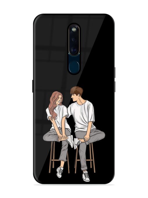 Soulful Connection Glossy Soft Edge Case for Oppo F11 Pro Chachhi