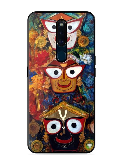 Lord Jagannath Glossy Soft Edge Case for Oppo F11 Pro Chachhi