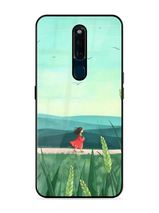 Solitude'S Serenity Glossy Soft Edge Case for Oppo F11 Pro Chachhi