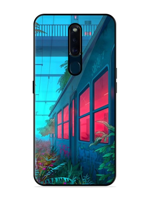 Urban Jungle Glossy Soft Edge Case for Oppo F11 Pro Chachhi