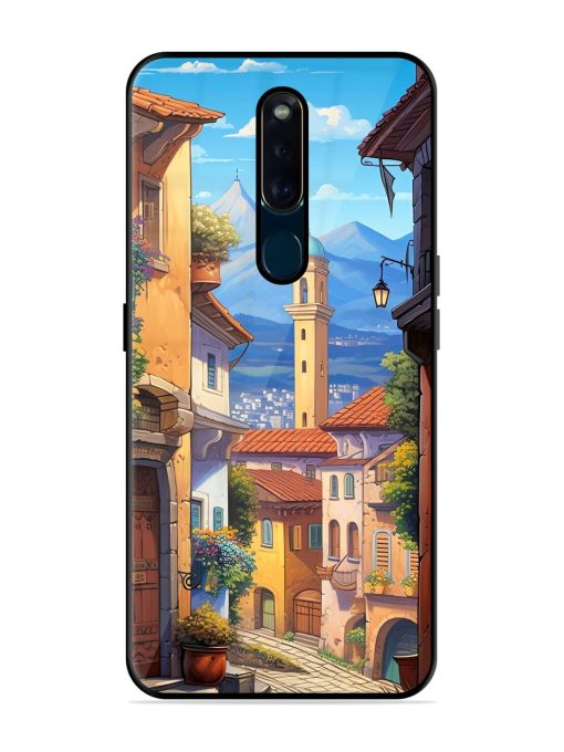 Tuscan Twilight Glossy Soft Edge Case for Oppo F11 Pro