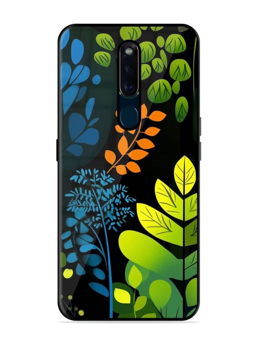 Midnight Garden Glossy Soft Edge Case for Oppo F11 Pro Chachhi