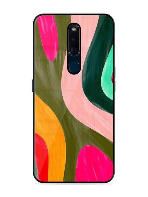 Wavy Wonder Glossy Soft Edge Case for Oppo F11 Pro Chachhi