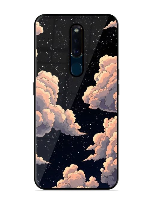 Starry Night Dreams Glossy Soft Edge Case for Oppo F11 Pro Chachhi