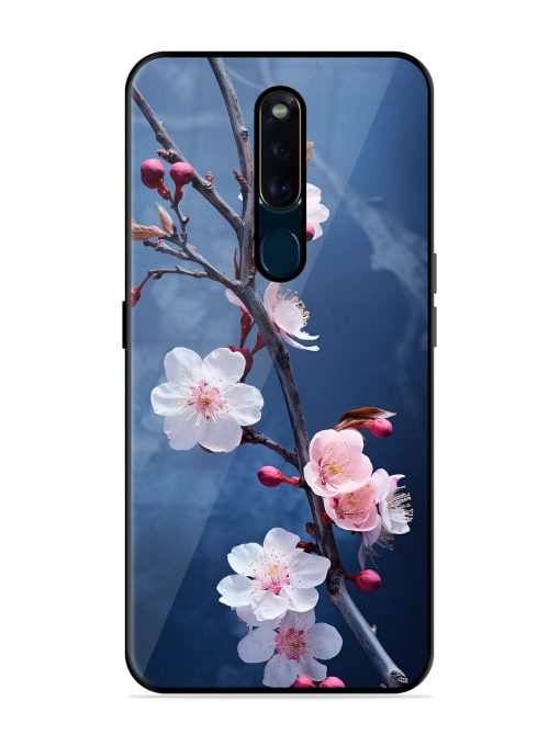 Delicate Blossoms Glossy Soft Edge Case for Oppo F11 Pro Chachhi