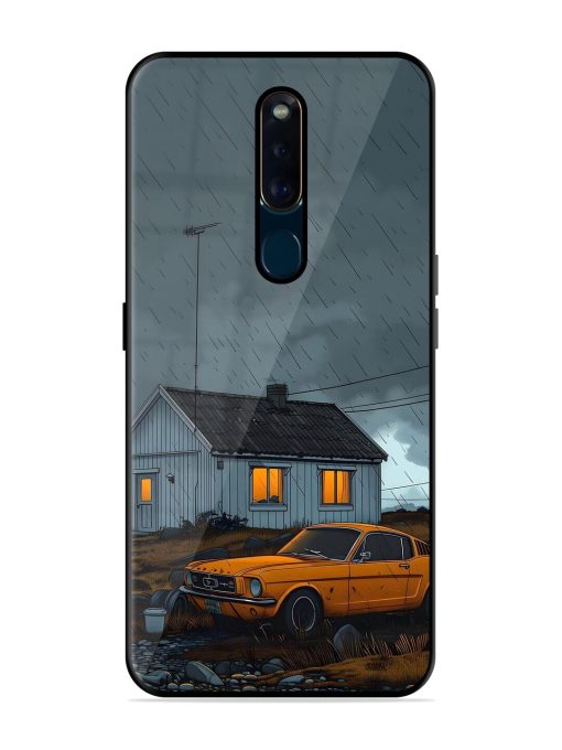 Rainy Day Retreat Glossy Soft Edge Case for Oppo F11 Pro Chachhi