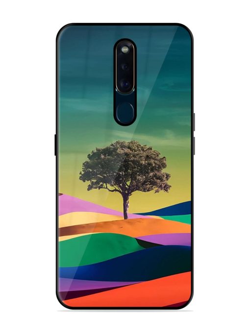 Rainbow'S Lone Sentinel Glossy Soft Edge Case for Oppo F11 Pro