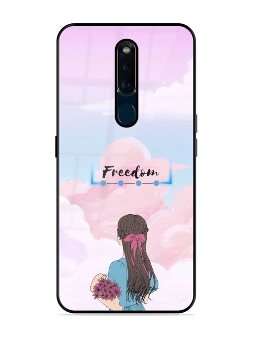 Skyward Dreams Glossy Soft Edge Case for Oppo F11 Pro