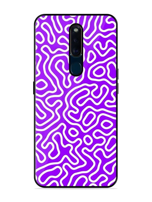 Wavy Wonder Glossy Soft Edge Case for Oppo F11 Pro Chachhi