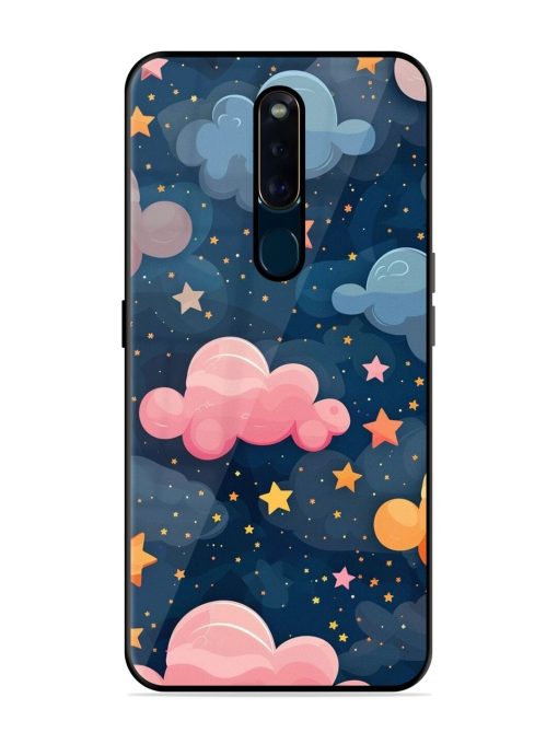 Twinkling Dreams Glossy Soft Edge Case for Oppo F11 Pro Chachhi