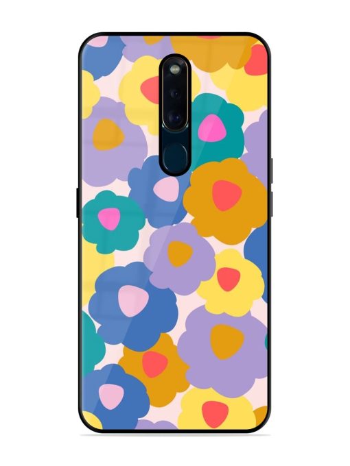 Flower Power Glossy Soft Edge Case for Oppo F11 Pro Chachhi