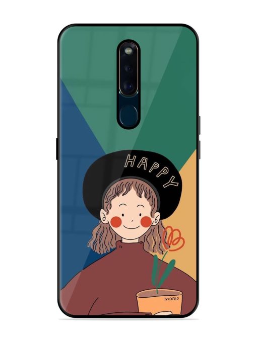 Happy Momo Glossy Soft Edge Case for Oppo F11 Pro Chachhi