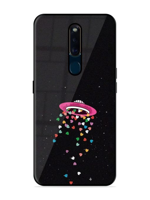 Love From Above Glossy Soft Edge Case for Oppo F11 Pro Chachhi