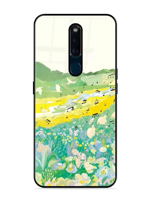 Melody In Bloom Glossy Soft Edge Case for Oppo F11 Pro Chachhi