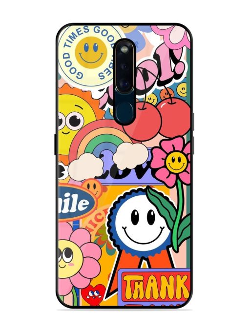 Good Times Good Vibes Glossy Soft Edge Case for Oppo F11 Pro