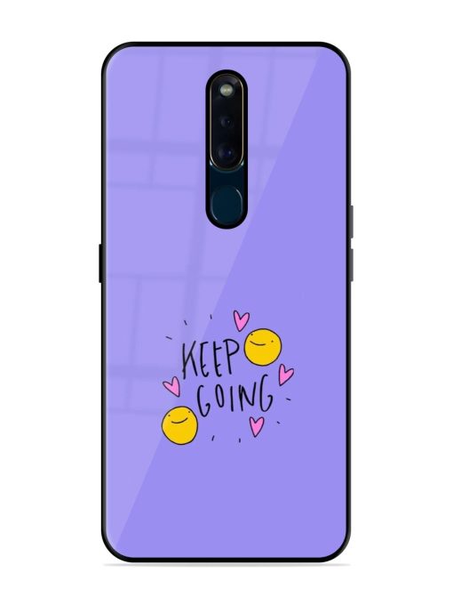 Smiling Through It All Glossy Soft Edge Case for Oppo F11 Pro Chachhi