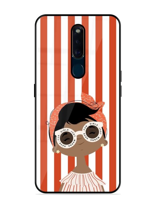 Girls Just Wanna Have Fun Glossy Soft Edge Case for Oppo F11 Pro Chachhi