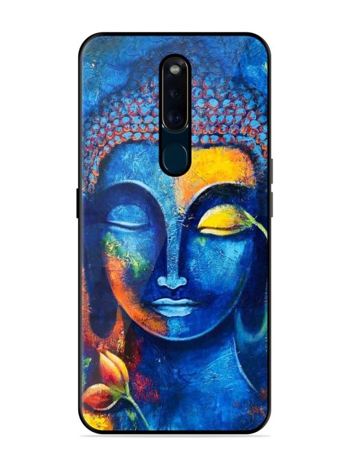 Enlightened Serenity Glossy Soft Edge Case for Oppo F11 Pro Chachhi