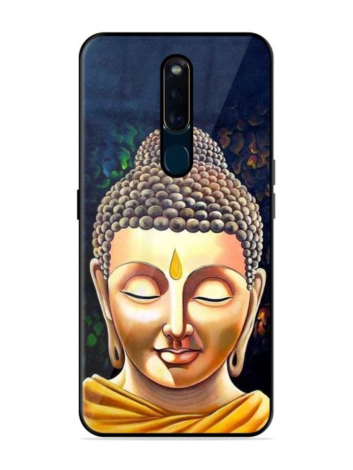 Buddha Face Glossy Soft Edge Case for Oppo F11 Pro