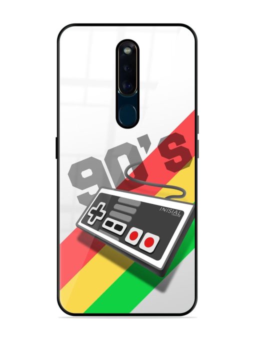 90S Nostalgia Glossy Soft Edge Case for Oppo F11 Pro Chachhi