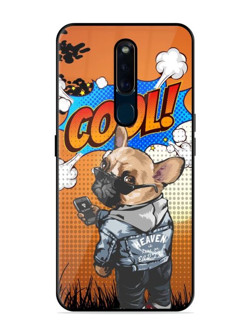 Cool Pup Glossy Soft Edge Case for Oppo F11 Pro Chachhi