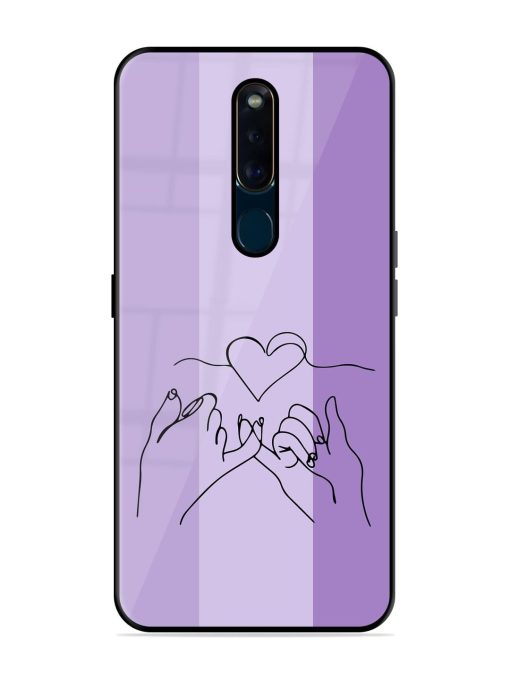 Forever Linked Glossy Soft Edge Case for Oppo F11 Pro Chachhi