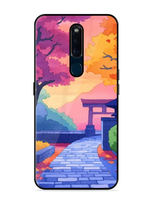 Autumnal Serenity Glossy Soft Edge Case for Oppo F11 Pro Chachhi