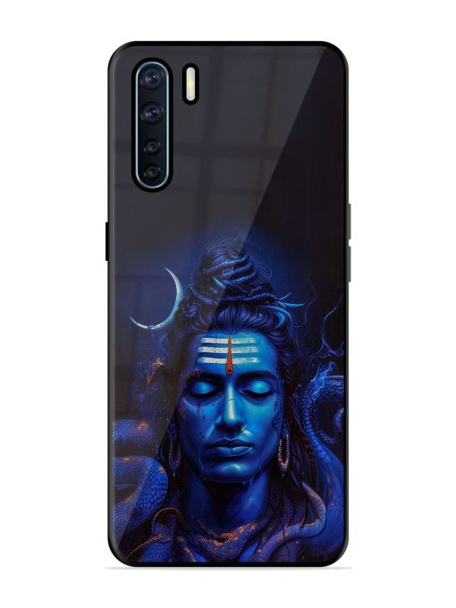 Mystic Mahadev Glossy Soft Edge Case for Oppo F15