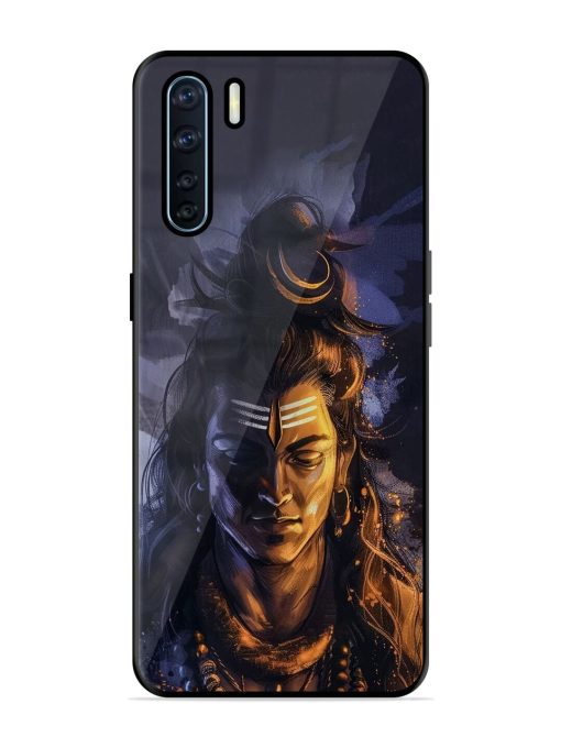 Lord Shiva Glossy Soft Edge Case for Oppo F15