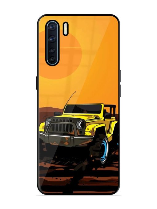 Sunset Cruise Glossy Soft Edge Case for Oppo F15