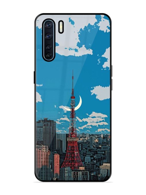 Tokyo Twilight Glossy Soft Edge Case for Oppo F15