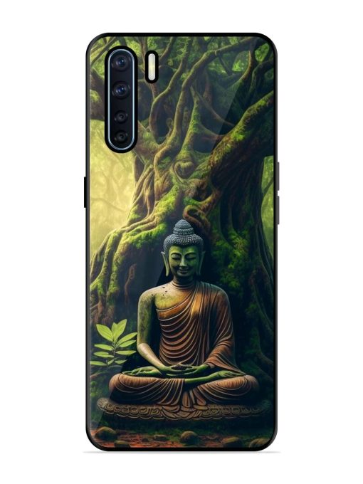 Green Buddha Art Glossy Soft Edge Case for Oppo F15