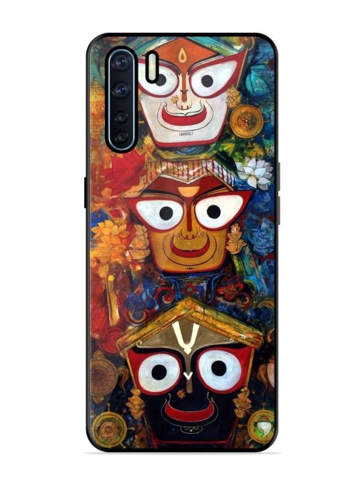 Lord Jagannath Glossy Soft Edge Case for Oppo F15