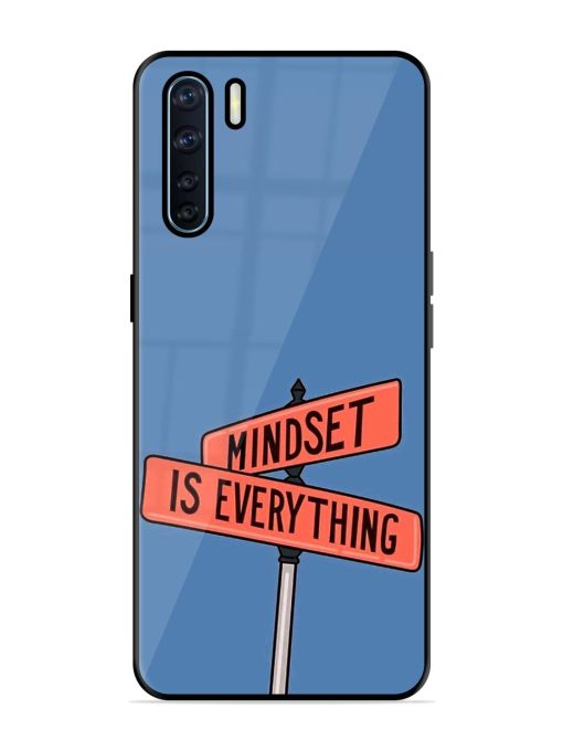 Mindset Matters Glossy Soft Edge Case for Oppo F15