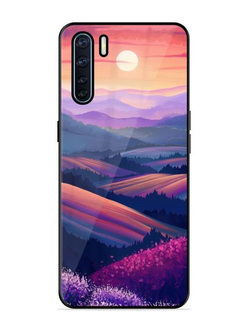 Twilight'S Embrace Glossy Soft Edge Case for Oppo F15